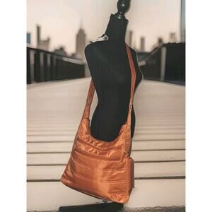 LUG Cable Car Crossbody Bag Orang Purse Handbag 13.5x13x3